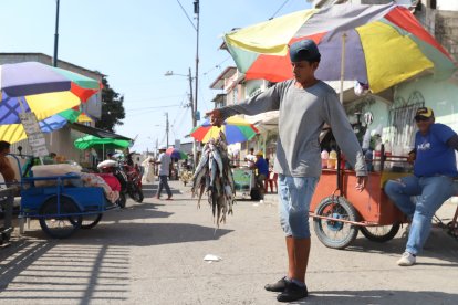 En la Playita la vida es más sabrosa. Allí los mariscos son los productos predilectos para la compra y venta.