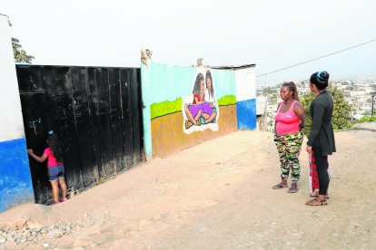 La escuela Blanca García  Plaza de Arias se encontraba sin resguardo la tarde del lunes 26 de septiembre.