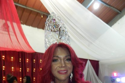 Jamileth Damaris Soto, de 24 años, fue elegida reina del concurso de belleza.