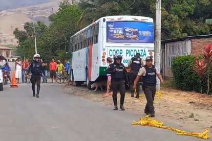 En Picoazá, parroquia de Portoviejo, el caso ha dejado nerviosismo y pánico.