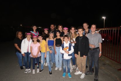 Fanáticos del colombiano durante su presentación.