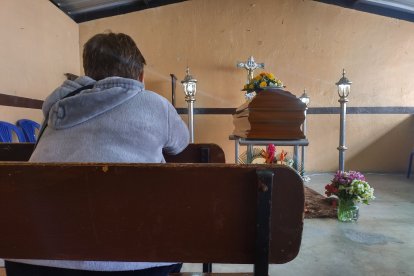 La abuelita fue velada en una casa barrial del Mirador de Chaguarquingo, sur de Quito.