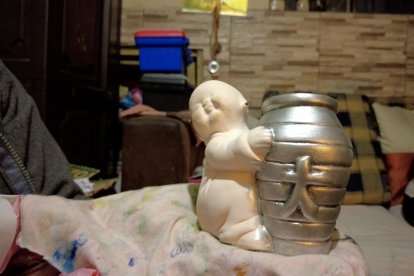 Las almas se pueden meter en cualquier tipo de  esculturas.