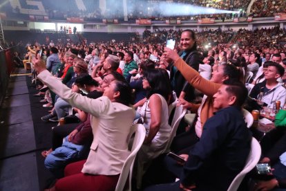 El público fue muy variado, hubo tanto personas mayores como jóvenes.