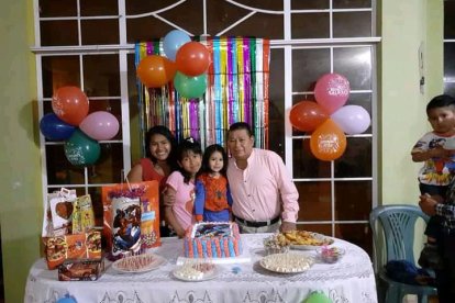 La última vez que se reunieron con la joven fue el Día del Padre.