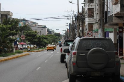 Poca concurrencia se notó en el centro de la capital provincial.