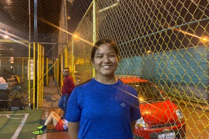 Dominica Rodríguez tiene 16 años y sueña en ser futbolista profesional