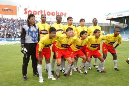 Jairo Campos debutó como profesional con el Aucas de 2004, equipo que fue la sensación.