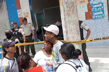 Madre vio cómo atacaron a su hijo