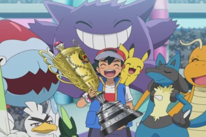 Ash Ketchum, de Pueblo Paleta, se consagró campeón mundial de Pokémon junto a Pikachu