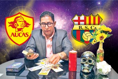 El cartomántico Albert fue quien hizo el tarot de Aucas y Barcelona.
