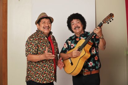 Aladino y Gustavo Pacheco juntos en la nueva producción musical, Gringa falseta.