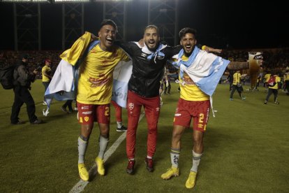 Aucas se coronó campeón por primera vez en su historia.