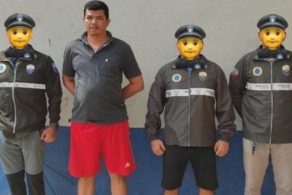 Teófilo Villamar fue capturado en Guayaquil la tarde del lunes 14 de noviembre cuando circulaba en una moto.