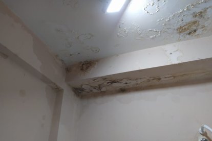 Durante la inspección del lugar se detectó que la infraestructura estaba en malas condiciones.