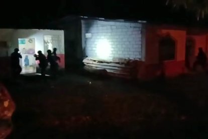 La operación se ejecutó en horas de la madrugada.