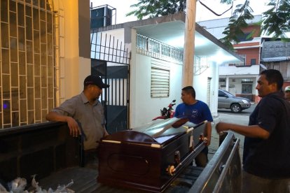 El progenitor del fallecido no quiso hablar del tema y solo realizó los trámites.