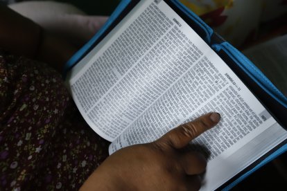 Esta porción de la Palabra de Dios, la suegra de Ángela la suele repetir en momentos de angustia.