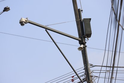 En el sector existe una cámara de videovigilancia.