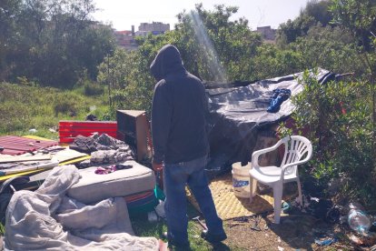 En la quebrada Carretas están las casuchas de quienes llegan a ‘pegarse’ las sustancias.