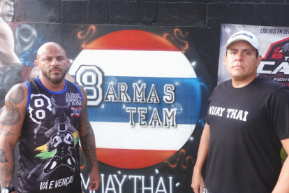 Laercio Ribeiro y Francisco Bajaña son los líderes del equipo 8 armas.