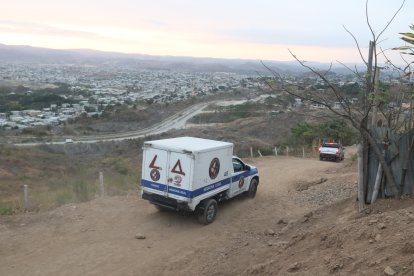 Los restos de Jackson Castillo fueron llevados al Laboratorio de Criminalística y Ciencias Forenses.