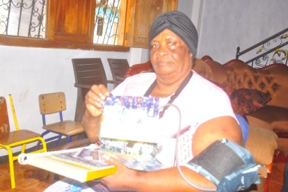 Pércides Solís Mina, abuelita de Enner Valencia, ha sufrido un quebranto en su salud, pero eso no le ha impedido observar a su nieto en el Mundial.