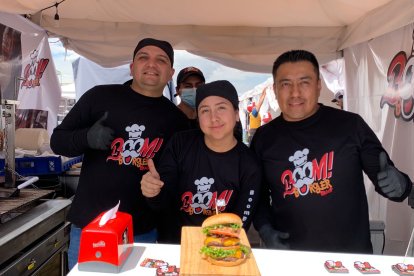 En el festival de la hamburguesa habrá más de 60 emprendedores.