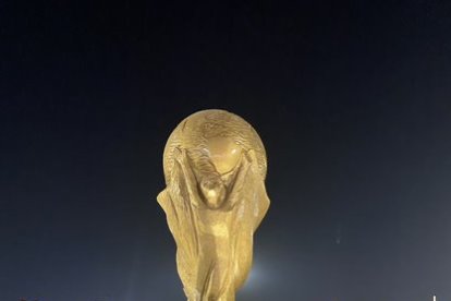 Durante los partidos, los monumentos mundialistas suelen estar vacíos.