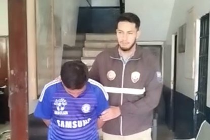 El implicado Walther Baque fue llevado al centro carcelario de Guayaquil.