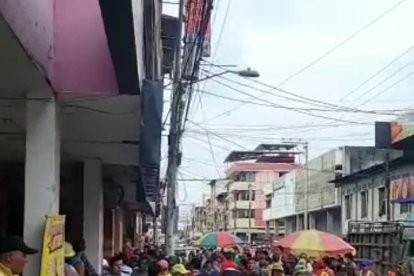 Pasadas las 14:00, otra balacera alteró a pobladores en Balzar.