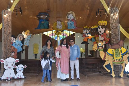 El pesebre será exhibido hasta el domingo de carnaval, en 2023.