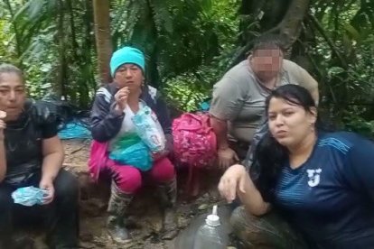 Este vídeo fue grabado el 1 de diciembre y afirmaron haber pasado la selva colombiana.