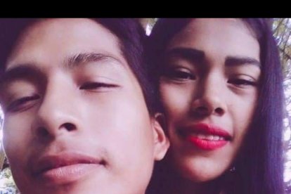 La pareja era joven. Tenían 22 (ella) y 24 años.