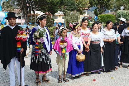 Comunidades como Lincho, Ñamarin, Lagunas, Gudulel viven festejos tradicionales.