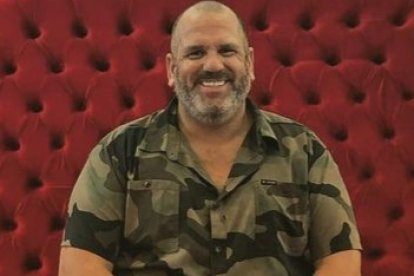 Pablo Mario desde hace más de dos décadas, en cada Navidad, interpreta a Papá Noel.