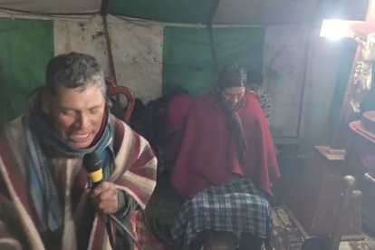 En el velorio de una de las víctimas, Espíritu Bravo, se ofreció apoyo a la familia.