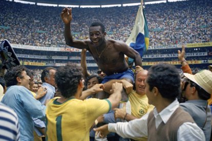 Pelé fue tres veces campeón del Mundo con Brasil.