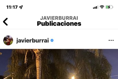 Javier Burrai dice que recibirá el 2023 deportivamente, nada de  ser ‘muñeco de torta’ el  último día del 2022.