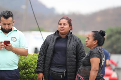 Lady Triviño le pidió a su esposo, Kevin Sotomayor que no saliera.