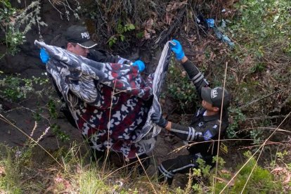 El cadáver de Bernal fue encontrado en el cerro Casitagua diez después de su asesinato.