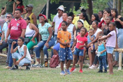 El torneo convocaba cada domingo a moradores y familiares de los jugadores.