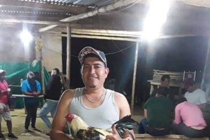 José Mario García Rodríguez era un apasionado por la lidia de gallos.