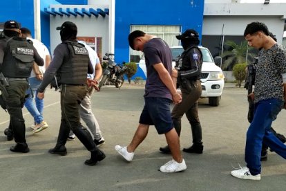 De los detenidos, dos tienen antecedentes penales.