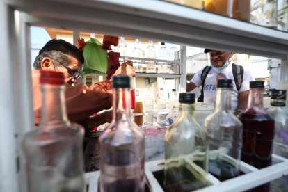 Salserín ofrece una gran variedad de refrescos.