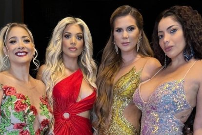 Marián Sabaté, Mafer Pérez, carolina Jaume y Nathalie Carvajal aseguran el escándalo en el programa En Contacto