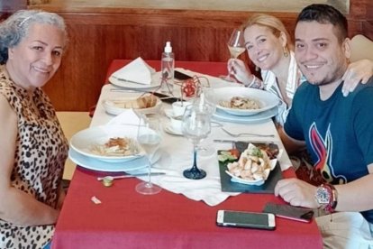 Marián Sabaté invitó a comer a su nueva suegra