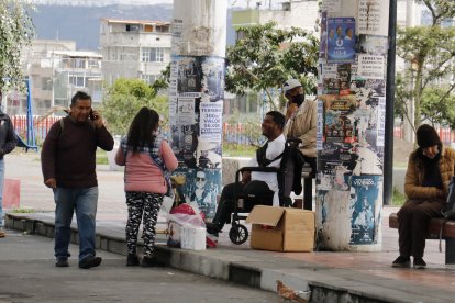 Formales e informales: en el sector hay gran movimiento de comerciantes.