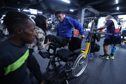 A William antes le gustaba el fútbol, pero ahora el gimnasio sirve para estar bien física y anímicamente.