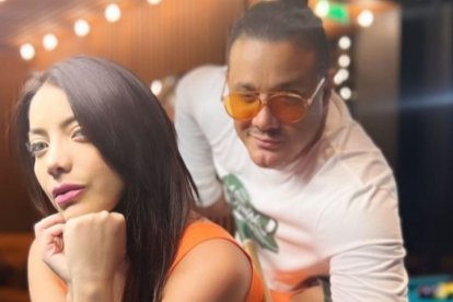 Nathalie Carvajal deja el 'show' Y se divierte junto a Carlos José Matamoros